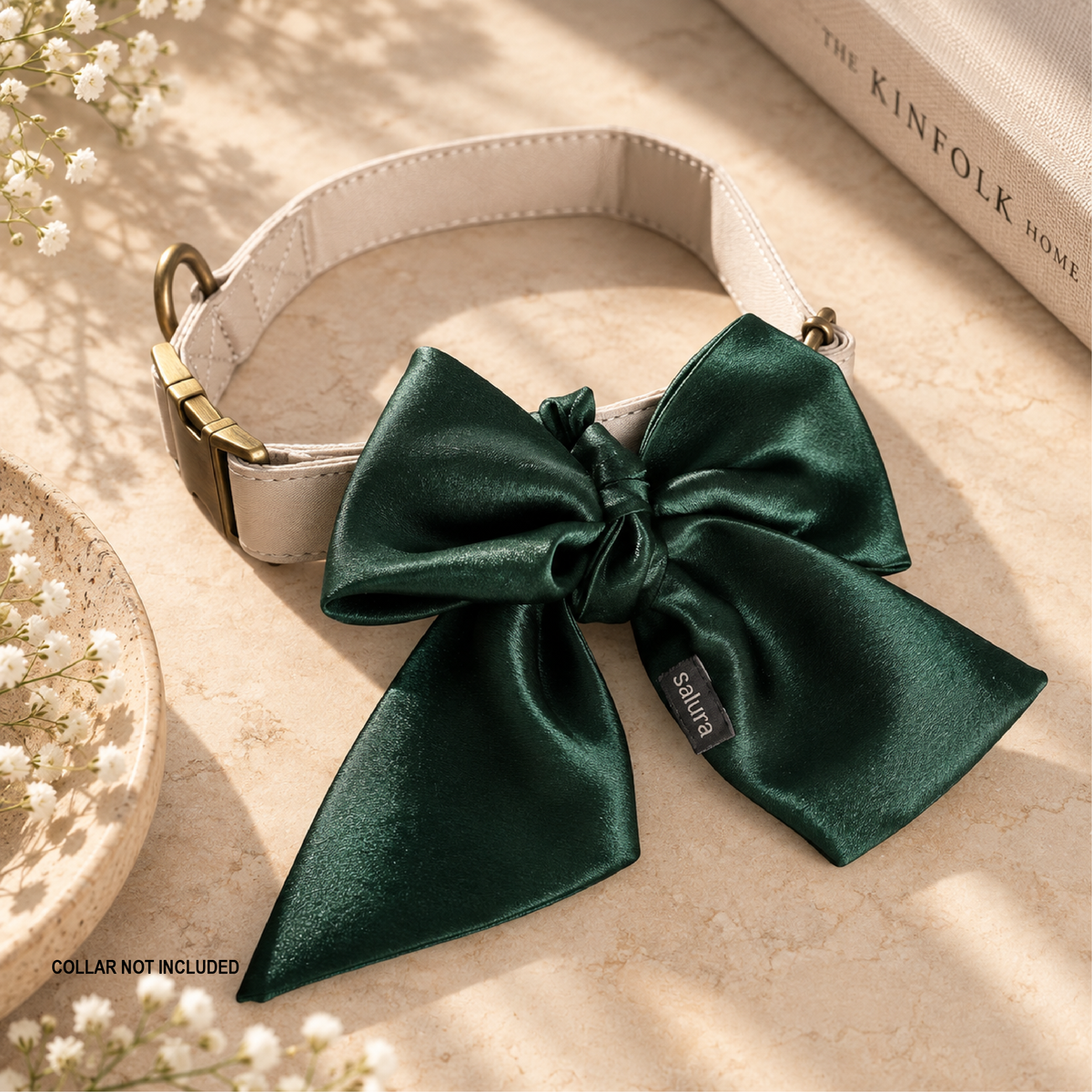 The Mini Scarf - Bottle green