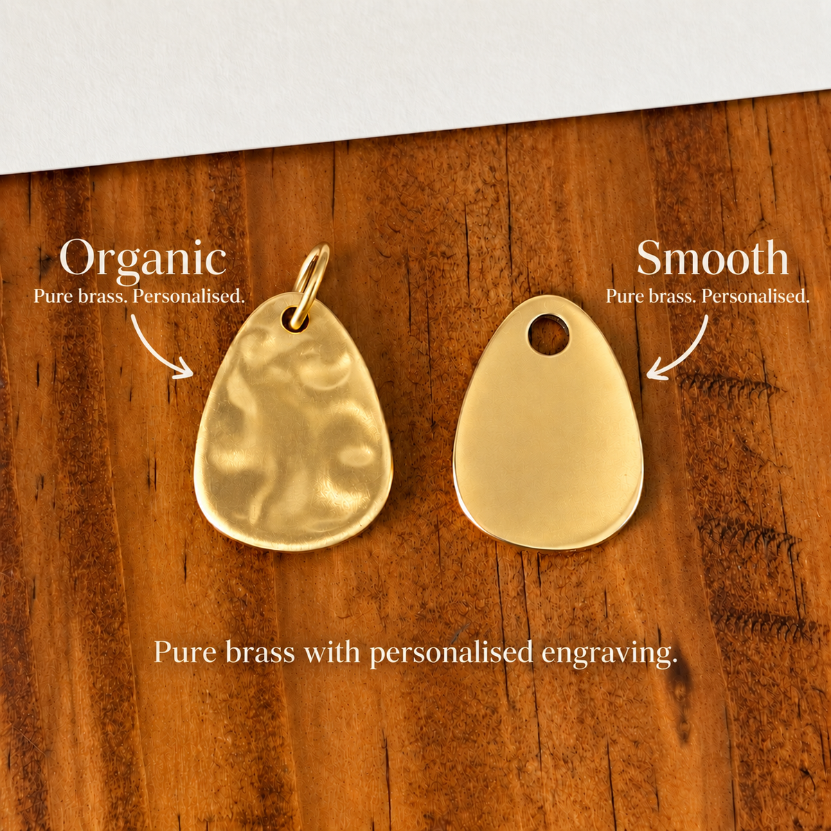 The Pebble - Personalised Dog Tag