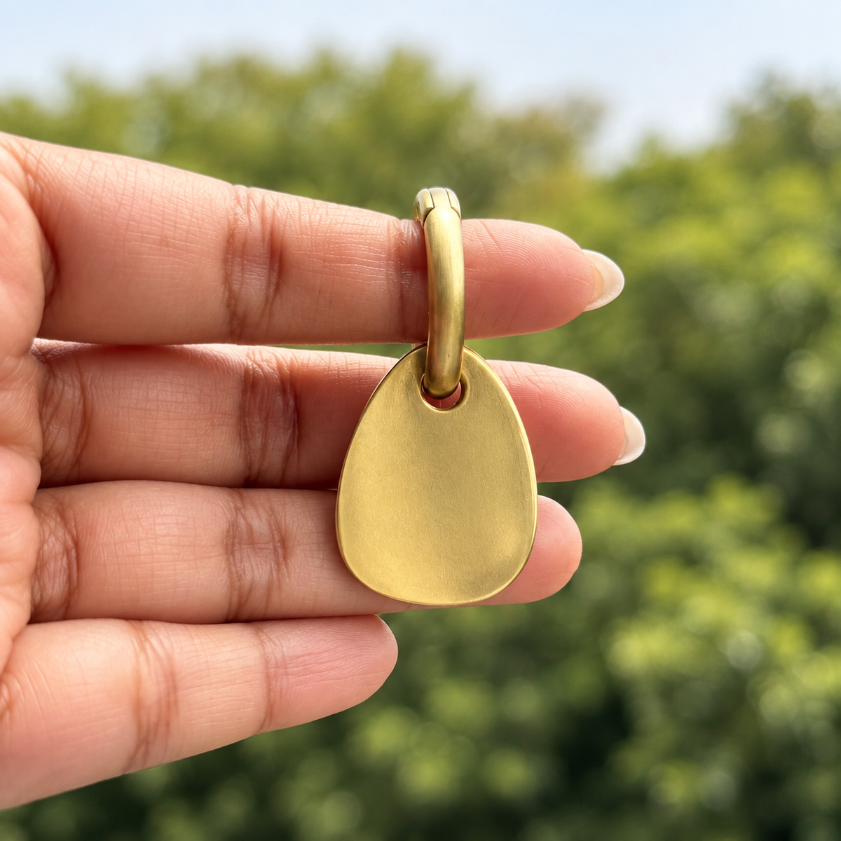 The Pebble - Personalised Dog Tag