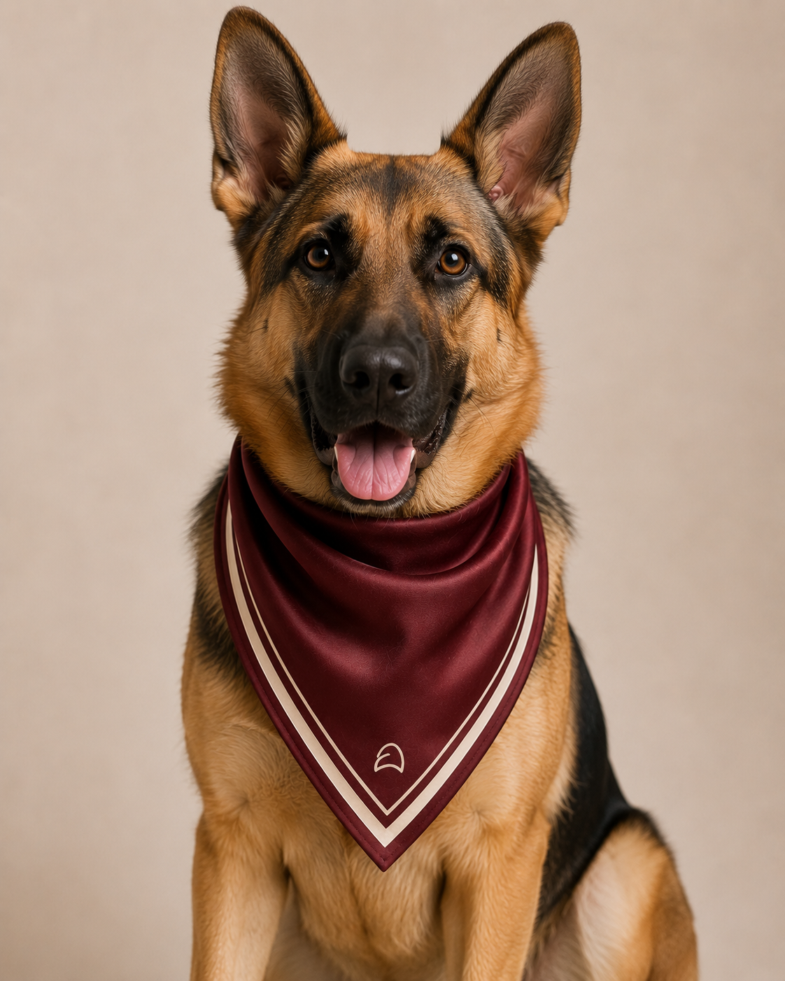 Draped Scarf/Bandana — Mulled Wine